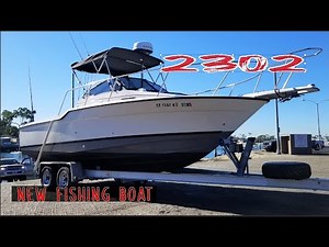 2302 Walk Around Boat Salt Water Fishing Boat Trophy