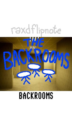 raxd on Instagram: "backrooms #flipnote #animation"