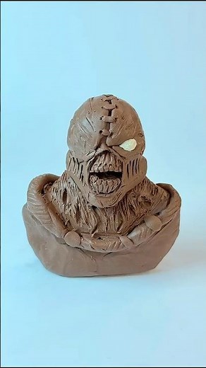 This Detailed Clay Monster Will Blow Your Mind #sculpture #satisfying #art