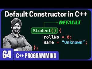 Default Constructor in C++