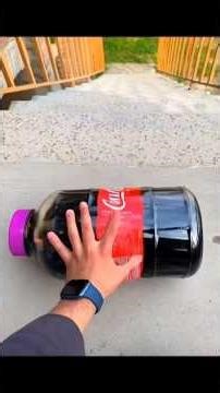 Glass Bottle Falling Down The Stairs Satisfying Slow Motion Break#asmr #satisfying