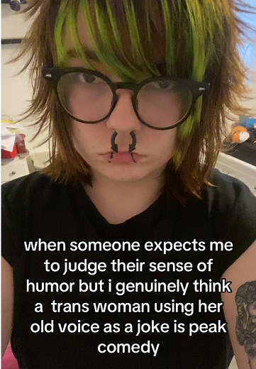 Trans Woman's Joke About Her Voice | Peak Comedy?