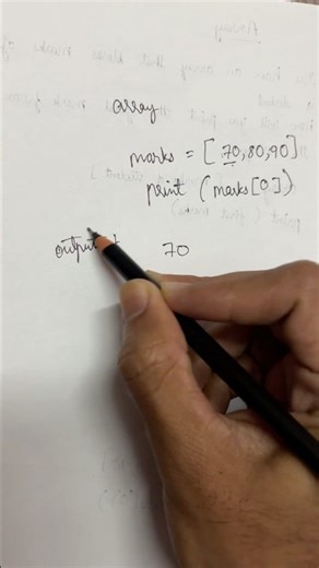 Day1 Print First Element of Array | Beginner Python #code