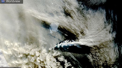 Most enduring and biggest iceberg breaks apart, with more splintering to come in its death spiral