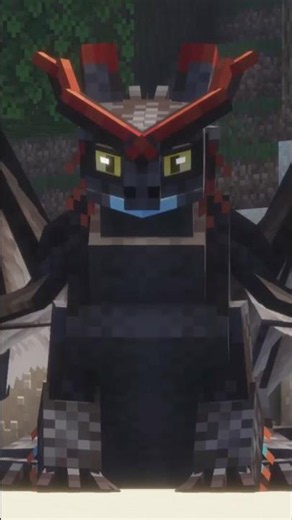 Nightcutter in How to Train your Dragon in Minecraft #shorts