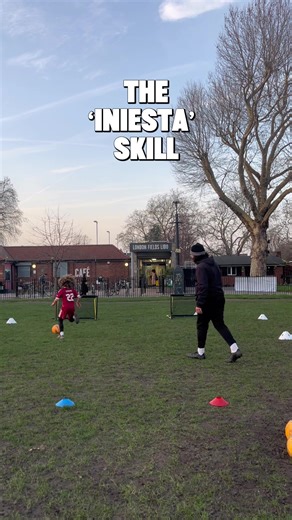 Mastering the INIESTA Skill Move in Football
