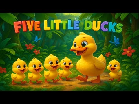 Five Little Ducks | Baby Sign Language & ASL Nursery Rhyme Tutorial