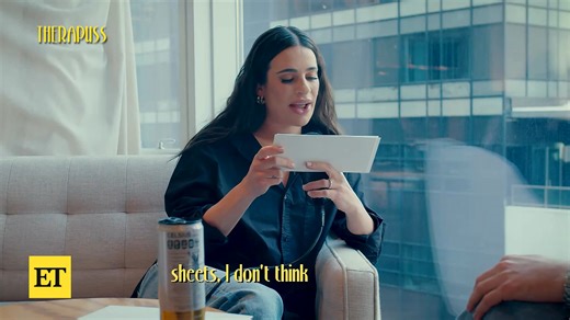 Lea Michele proves that she can in fact read, while on Jake Shane's podcast and shares how she first learned about the rumor. | Entertainment Tonight