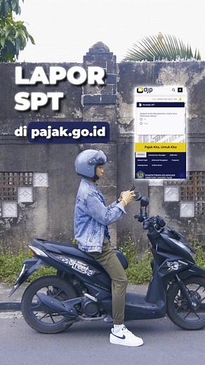 Lapor SPT Tahunan Mudah di pajak.go.id