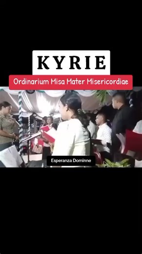 lagu Kyrie, Ordinarium misa maria Mater misericordiae #paduansuaramaumere #katolikkukeren #esperanzadominne #ordinarium #kyrie