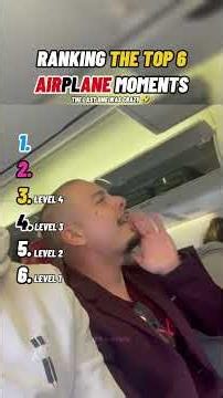 🛬 Ranking Top 6 Airplane Moments That Will Shock You! ✈️