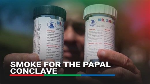 Rome and Vatican's blue sky is preparing for the plumes of smoke that will rise from the Sistine Chapel in the coming days, signaling the voting at the conclave of Roman Catholic cardinals to find Pope Francis' successor. Read the story in the comment section. | ABS-CBN News