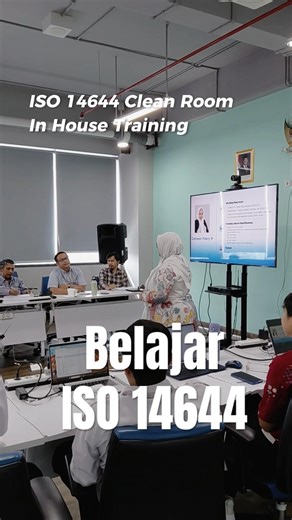 Moment Keseriusan Peserta Belajar ISO 14644 Clean Room #cleanroom #iso #moments