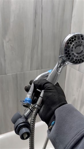 Shower upgrade🚿💦Out with the old, in with the luxurious! Installed a longer 8" chrome shower arm & 5-2 multi rain shower head & sprayer, turning your daily shower into a spa experience 🌸. Need a bathroom refresh? Contact us today! 📞💼 #ShowerGoals #RainShower #BathroomUpgrade #HomeImprovement #NYCService #WaterYouWaitingFor | Prestigious Construction & Maintenance