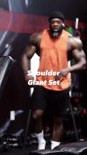 206K views · 4.1K reactions | Shoulder Giant Set #shoulders #shoulderworkout #fitness#Hardwork#bodybuilding #savage #Motivation #reels #red #blue #lasvegas #atl #miami #fitfam #instagram #healthy #workout #eathealthy #motivation #inspire #sports #reels #reel | Myron Jackson | Facebook