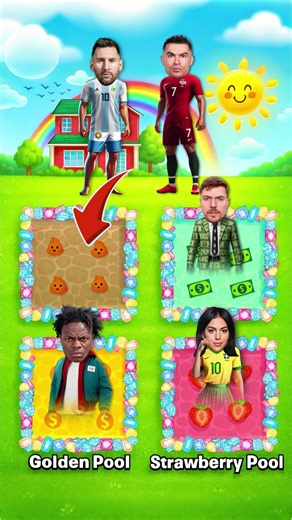 Who’s Going to the Poop Pool?! 💩😂 #ronaldo #funny