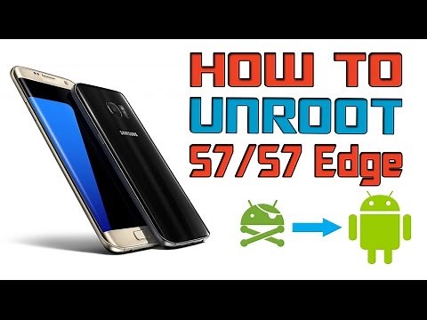 UNROOT, UNBRICK, BACK TO STOCK Galaxy S7 or S7edge