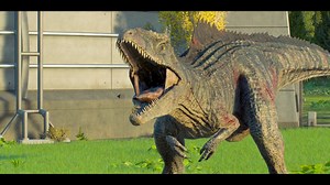 Dinosaurs battle in jurassic world evolution 2 #giganotosaurus #jurassicworldevolution2 #trex #therizinosaurus #dinosaur #dino #jurassicpark #jurassic #jurassicworld #dinosaursbattle #dinosaurs