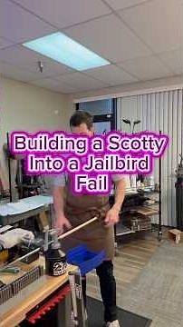 Modifying a Scotty Cameron into a Odyssey Jailbird! Putter build #golfgear #golf #diy