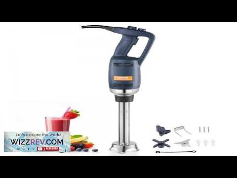 VEVOR Commercial Immersion Blender 350W Heavy Duty Hand Mixer 12 inch Stepless