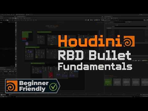 a [Beginner Friendly] Houdini RBD Bullet Introduction