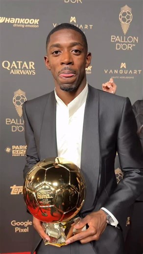 Ousmane Dembélé. Ballon d’Or 2025. #ballondor | PSG - Paris Saint-Germain
