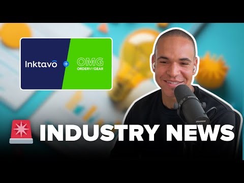 Inktavo + OrderMyGear Join Forces | AI, Automation & Leadership Lessons for Print Shops