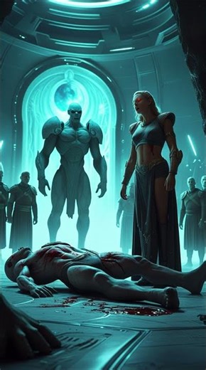 Human Warrior Shocks the Alien Court