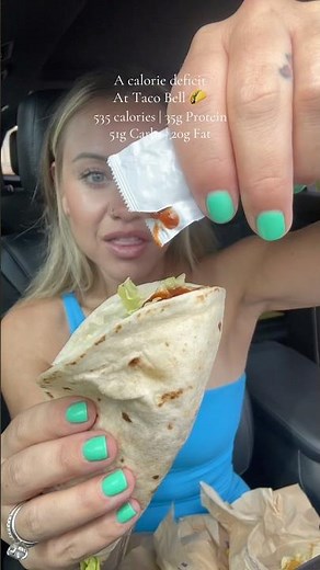 Low-Calorie Taco Bell Order 🌮 535 Calories & 35g Protein!