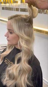 Best Salon for Ktip Extensions & Highlights in NYC • Luxe Aura Hair Extensions Salon #hairextensions