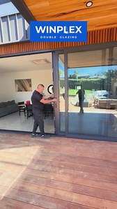 Get 2025 Pricing. Beat the price rise, Ts & Cs Apply. Don't miss your Window of Opportunity ✨ Big is Beautiful. 🪟 UPVC Double Glazed Corner Sliding door. Made by Winplex in Australia for Australia. | Winplex