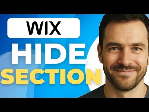 How To Hide A Section On Wix Desktop