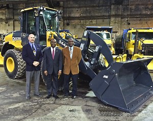 City unveils $1.3 million in new snow removal equipment