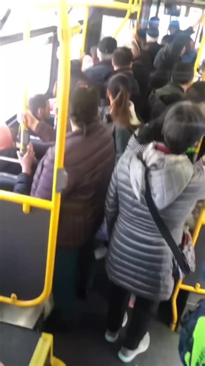 The driver of an MTA B8 bus (Dyker Heights to East Flatbush) refused to drive because several passengers were standing in the restricted area. This upset and angered several other passengers, who shouted for them to move to the back of the bus. Finally, after nearly two minutes, the passengers moved back, allowing the driver to close the doors and continue their journey. #mtabus #mtabusb8 #newvorkcity #newyork #dykerheights #eastflatbush | Ferry I. Sadikin