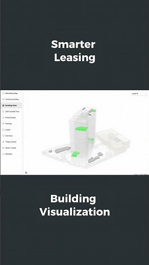 Leasing and building management revolutionized 🏢✨ #indoormap #realestate #multifamily