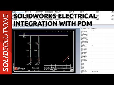 SOLIDWORKS Electrical Integration with PDM