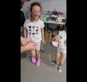 Aussie dad's brilliant 'egg hatch' prank teaches girls that reality can be disappointing