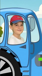 🚜💨 KIDS ESCAPE THE WOLF ON A SUPER TRACTOR! 🐺😱 #shorts