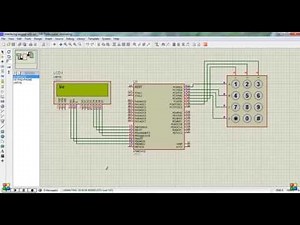Interfacing Numeric Keypad with AVR (ATmega32)
