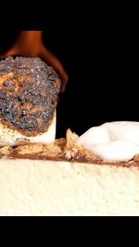 S’mores Cheesecake | ASMR Cooking | Dessert