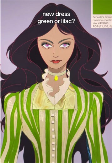 update on my lesbian vampire, she has a new dress #vampireoc #conceptart #visualdev