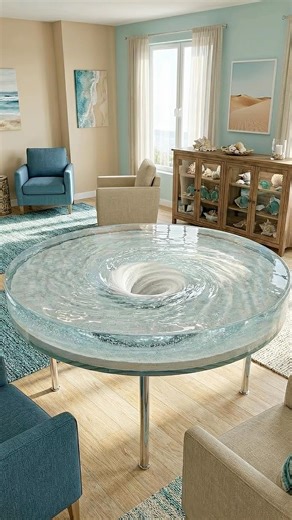 Mesmerizing DIY Epoxy Vortex Table 🌪️