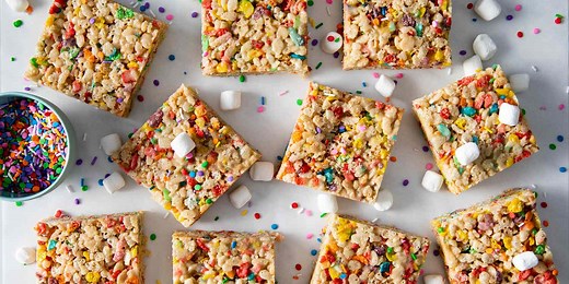 Funfetti Rice Krispies Treats
