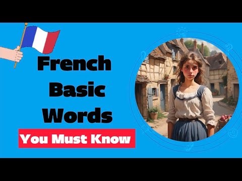 60 French Words With Examples| Part 1 | Learn French | Lesson 7