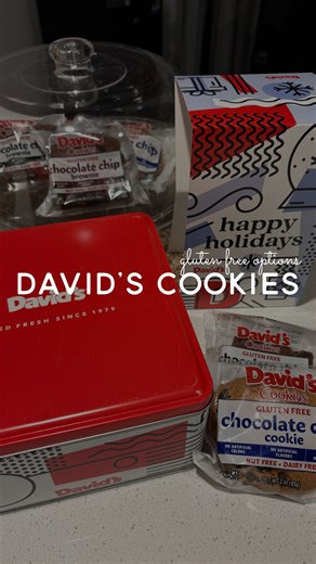 Stacy Bowler | c o o k i e s & m i l k never looked better . . . thanks to the gluten-free #holidaytin from @davidscookies && we hope S a n t a... | Instagram