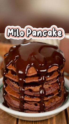 24K views · 358 reactions | Super Easy and Simple Milo Pancake! Budget FriendlyMeryenda! #pancaketime #pancake #milo #chocolatepancakes #recipeoftheday #recipe #recipereels #cookingreelsvideo #cookingreels | Marian Vlogs | Facebook