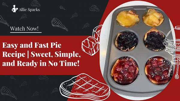 Easy and Fast Pie Recipe | Sweet, Simple, and Ready in No Time!