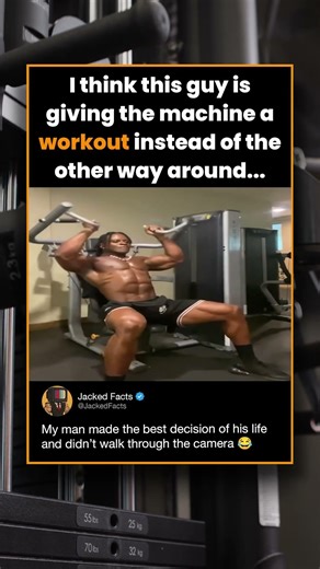 I think this guy is giving the machine a workout instead of the other way around...