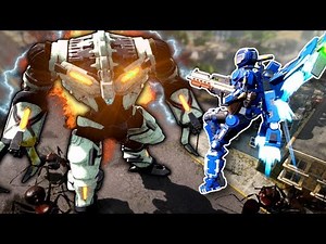 GIANT ALIEN ROBOT INVASION! - Earth Defense Force: Iron Rain Gameplay