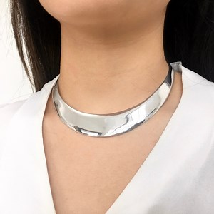 Sterling Silver Choker Necklace for Women Choker Collar Women Collar Choker Women Statement Necklace Torque Necklace Collar Chokers Women - Etsy